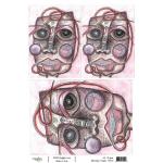 Joggles / Milo Lilja A4 Rice Paper - Purple [74510] - ON SALE!