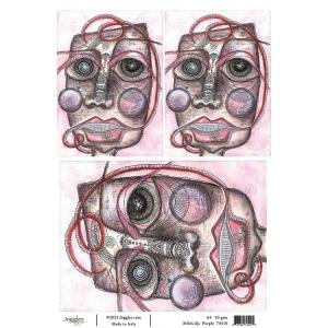 Joggles / Milo Lilja A4 Rice Paper - Purple [74510]