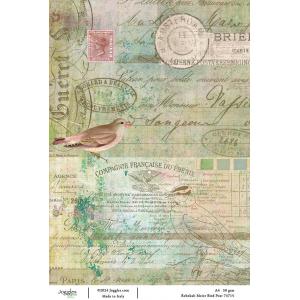 Joggles / Rebekah Meier A4 Rice Paper - Bird Post [74715]