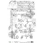 Joggles / Rebekah Meier A4 Rice Paper - Black & White #3 [74287]