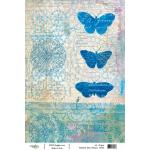 Joggles / Rebekah Meier A4 Rice Paper - Flutter [74363]