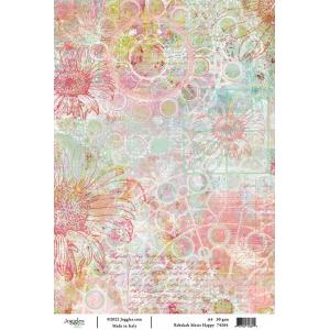 Joggles / Rebekah Meier A4 Rice Paper - Happy [74364]