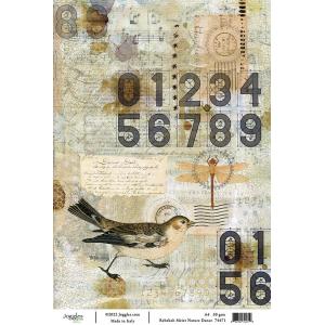Joggles / Rebekah Meier A4 Rice Paper - Nature Dance [74471]