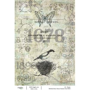 Joggles / Rebekah Meier A4 Rice Paper - Nature Number Print [74925]