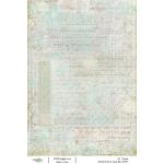 Joggles / Rebekah Meier A4 Rice Paper - Sepia - Blue [52354]