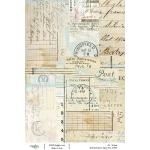 Joggles / Rebekah Meier A4 Rice Paper - Sepia - Post [52358]