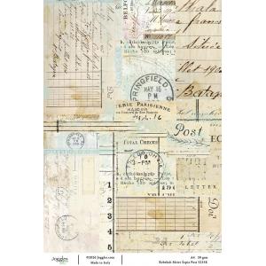 Joggles / Rebekah Meier A4 Rice Paper - Sepia - Post [52358]