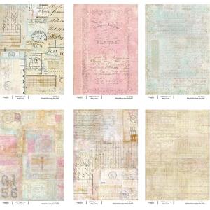 Joggles / Rebekah Meier A4 Rice Paper - Sepia Set Of 6, May 2026 [52410]