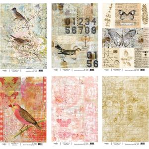 Joggles / Rebekah Meier A4 Rice Paper - Set Of 6 April 2023
