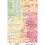 Joggles / Rebekah Meier A4 Rice Paper - Vintage Retro [74823]