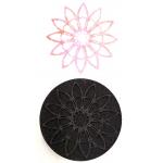 Joggles / Rebekah Meier Foam Stamp - Geo Flower [57350]