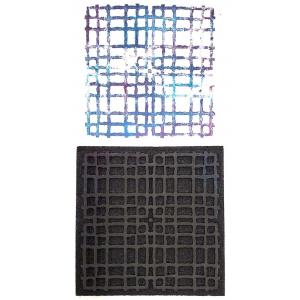 Joggles / Rebekah Meier Foam Stamp - Square Lines [57296]