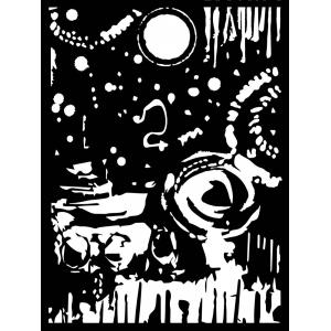 Joggles / Ronda Palazzari Stencil - Fractured Time [53756]