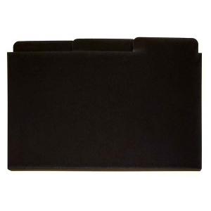 Joggles Smooth & Sturdy Black 3" x 5" Tabbed Index Card Dividers Set [57704]