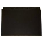Joggles Smooth & Sturdy Black 4" x 6" Tabbed Index Card Dividers Set [74233]
