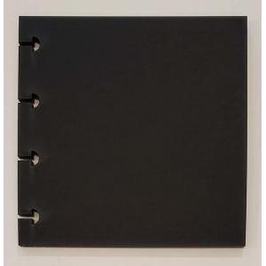 Joggles Smooth & Sturdy Black Disc Bound Journal Additional Pages - 4" x 4" [57722]