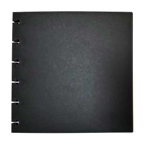 Joggles Smooth & Sturdy Black Disc Bound Journal Additional Pages - 6" x 6" [57166]