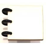 Joggles Smooth & Sturdy White Disc Bound Journal - 3" x 3" [74232]