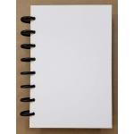 Joggles Smooth & Sturdy White Disc Bound Journal - 6" x 9" [57331]