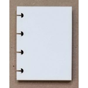 Joggles Smooth & Sturdy White Disc Bound Journal Additional Pages - 3" x 4" [57337]