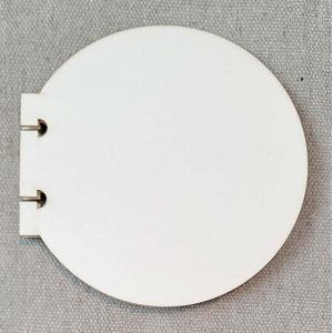 Joggles Smooth & Sturdy White Disc Bound Journal Additional Pages - 4" Round [74322]