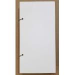Joggles Smooth & Sturdy White Ring Bound Journal - 6" x 12" [57214]