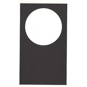 Joggles Specimen Cards - Round Black - Large [52385]