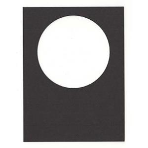 Joggles Specimen Cards - Round Black - Small [52387]