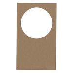 Joggles Specimen Cards - Round Kraft - Medium [52389]
