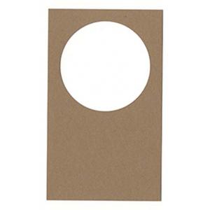 Joggles Specimen Cards - Round Kraft - Medium [52389]