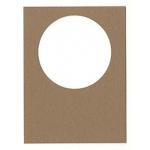 Joggles Specimen Cards - Round Kraft - Small [52390]