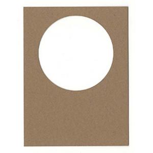 Joggles Specimen Cards - Round Kraft - Small [52390]