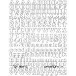 Joggles Sticky Snippets - Alphabetica [57736]