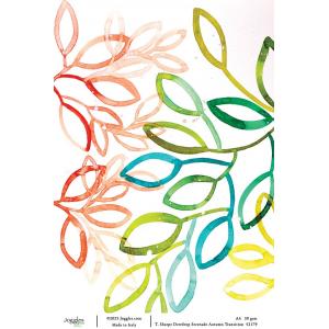 Joggles / Tiffany Sharpe A4 Rice Paper - Dewdrops Serenade - Autumn Transition [52179]