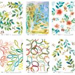 Joggles / Tiffany Sharpe A4 Rice Paper - Dewdrops Serenade Set Of 6, January 2026