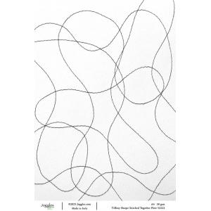 Joggles / Tiffany Sharpe A4 Rice Paper - Stitched Together - Flow [52222]