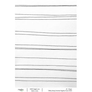 Joggles / Tiffany Sharpe A4 Rice Paper - Stitched Together - Strata [52223]