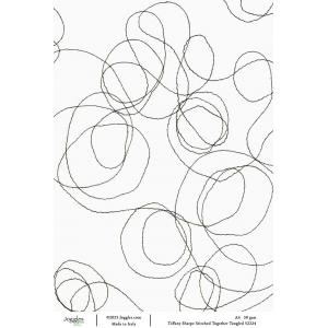 Joggles / Tiffany Sharpe A4 Rice Paper - Stitched Together - Tangled [52224]