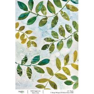 Joggles / Tiffany Sharpe A4 Rice Paper - Whispers Of Nature - Forest [52206]