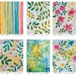 Joggles / Tiffany Sharpe A4 Rice Paper - Whispers Of Nature Set Of 6, January 2026