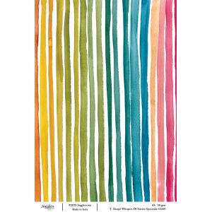 Joggles / Tiffany Sharpe A4 Rice Paper - Whispers Of Nature - Spectrum [52209]