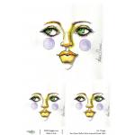 Joggles / Traci Owens A4 Rice Paper - Mellow Yellow - Lemonade Parade [74622]