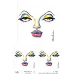 Joggles / Traci Owens A4 Rice Paper - Mellow Yellow - She Had Doubts [74624]