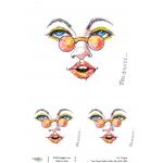 Joggles / Traci Owens A4 Rice Paper - Mellow Yellow - That Girl [74626]