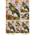 Joggles / Vikki Reed A4 Rice Paper - Birds 1 - Underfoot [74869]