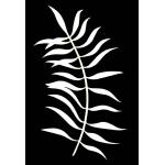 Joggles Watercolor Frond #14 [52538]