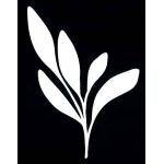 Joggles Watercolor Frond #2 [52368]