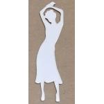 Joggles White Chipboard Embellishments - Jessica Standing [57206]
