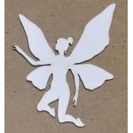 Joggles White Chipboard Embellishments - Large Fairy [57187]