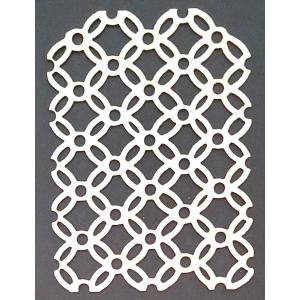 Joggles White Chipboard Embellishments - The Chain Panel [74402]